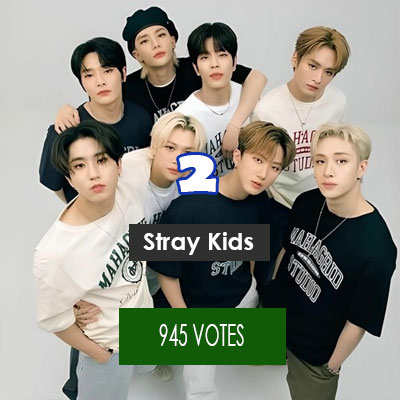 Stray Kids
945 VOTES 
