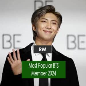 most popular bts member vote 2024