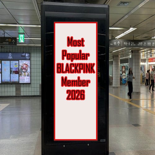 Seoul Subway Pillar AD